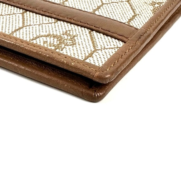 100% authentic vintage Dior wallet Dior Vintage Long Wallet Purse Honeycomb - Picture 14 of 16